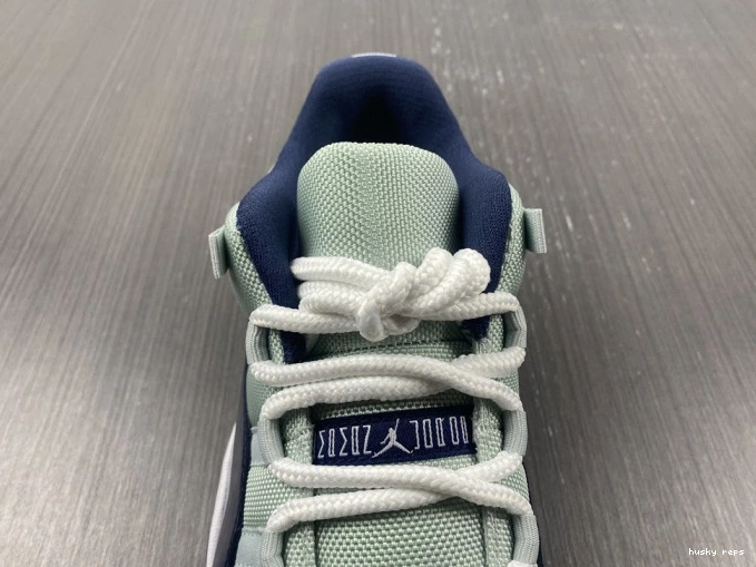 Rep Husky 11 Low Georgetown Air Jordan Retro 528895-007 0824